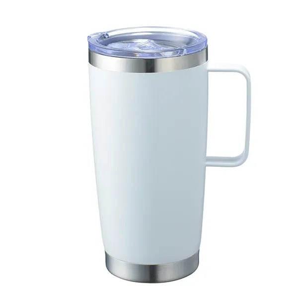 20oz Stainless Steel Insulated Tumbler with Handle and Lid