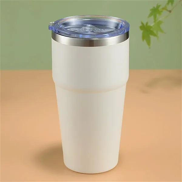 20oz Stackable Stainless Steel Insulated Tumbler with Lid