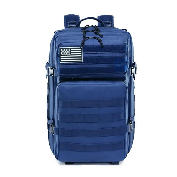 45L Camo Tactical Backpack with MOLLE System for Outdoor Use