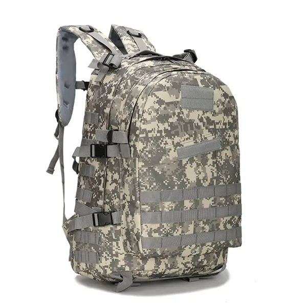 45L Tactical Backpack with MOLLE System for Outdoor Use