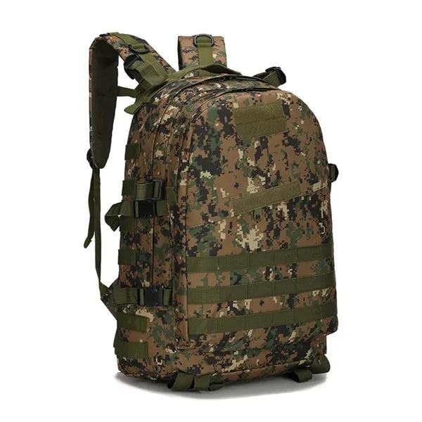 45L Tactical Backpack with MOLLE System for Outdoor Use