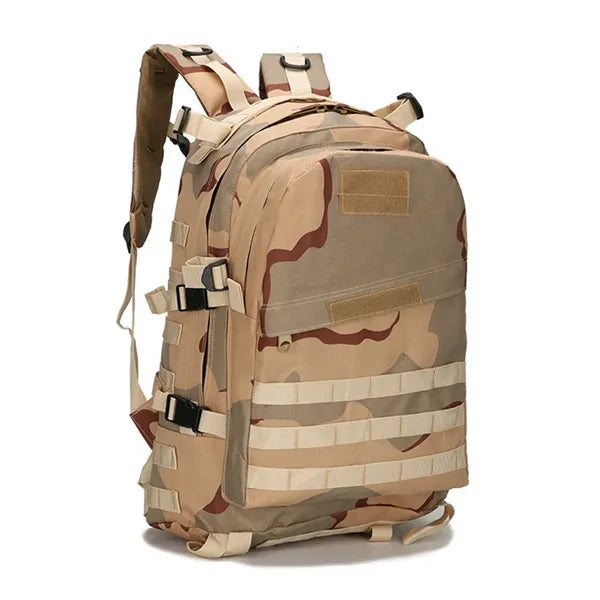 45L Tactical Backpack with MOLLE System for Outdoor Use