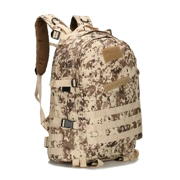 45L Tactical Backpack with MOLLE System for Outdoor Use