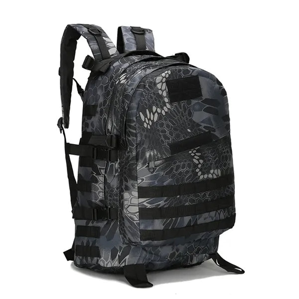 45L Tactical Backpack with MOLLE System for Outdoor Use