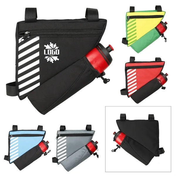 Bike Triangle Frame Bag with Bottle Holder