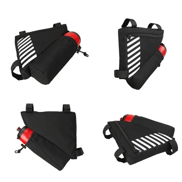 Bike Triangle Frame Bag with Bottle Holder