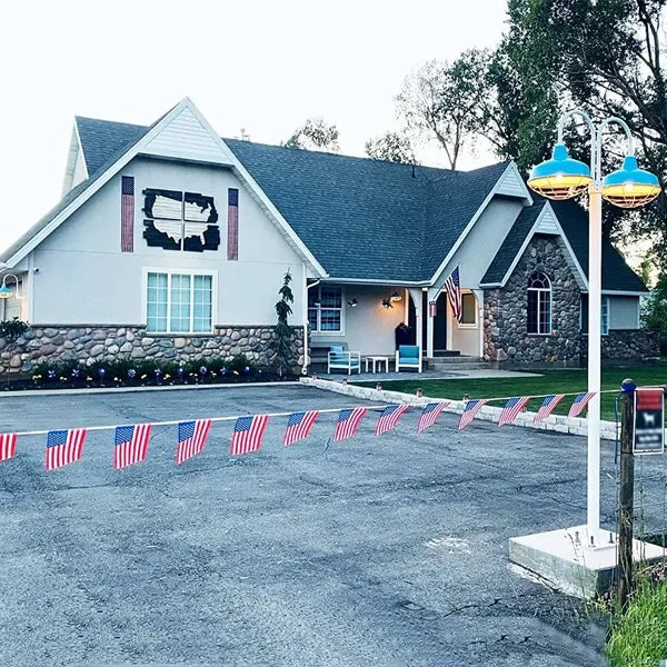 Independence Day Banner American Flag