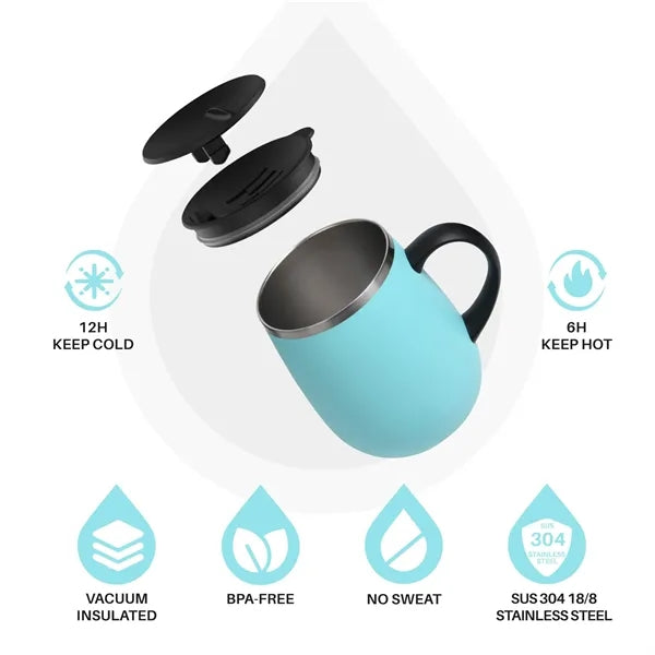 Coffee Mug with Handle and Lid