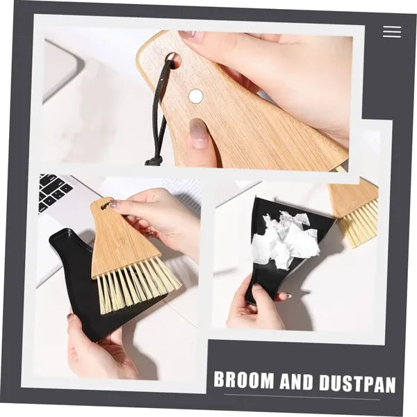 Small Broom and Dustpan Set