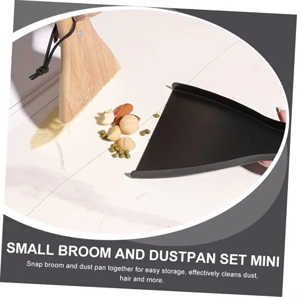 Small Broom and Dustpan Set