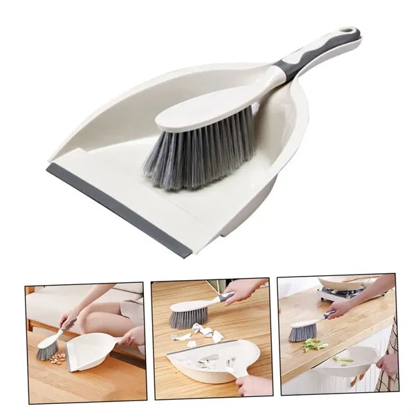 Hemoton Countertop Broom Dustpan Set