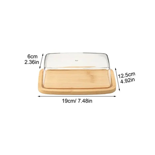 Bamboo Butter Tray Holder