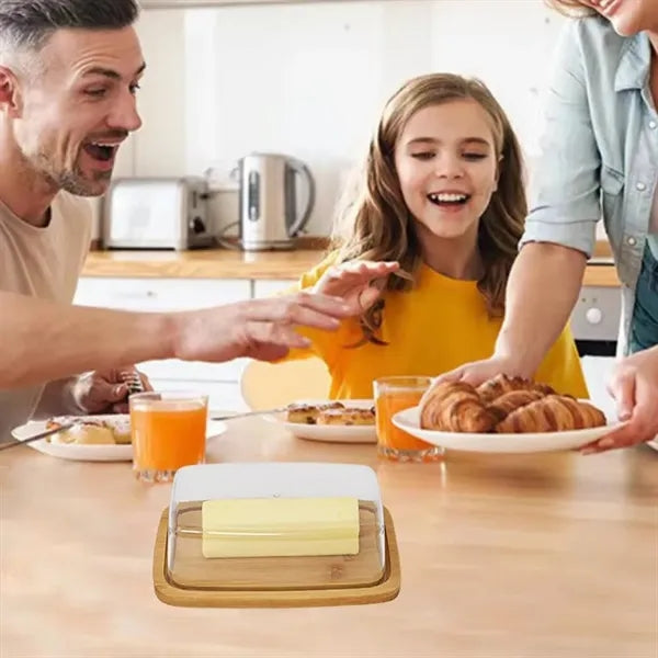 Bamboo Butter Tray Holder