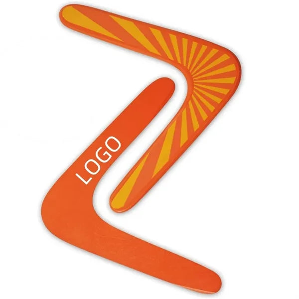 Wood and Soft Boomerang for Athletes