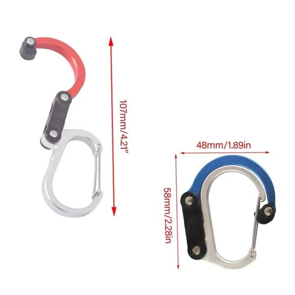 Outdoor Carabiner Clip Swivels Hooks