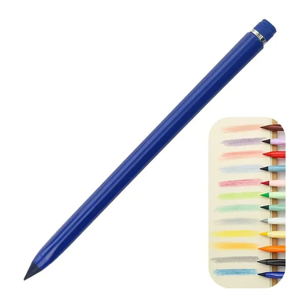 Set of 12 Erasable Colored Pencils for Drawing