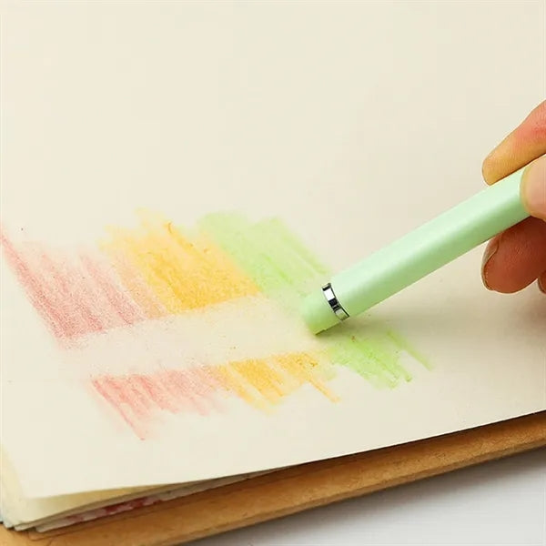 Set of 12 Erasable Colored Pencils for Drawing