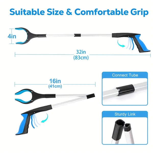 Extra Long Foldable Gripper and Reaching Tool