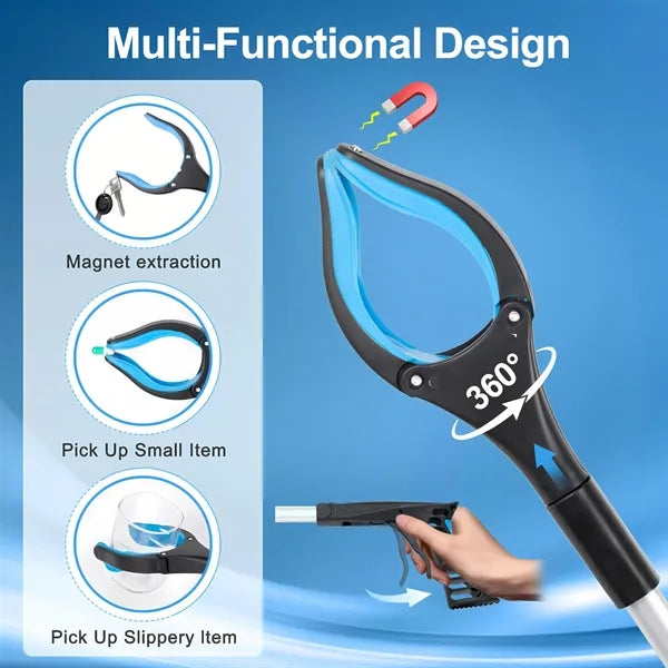 Extra Long Foldable Gripper and Reaching Tool