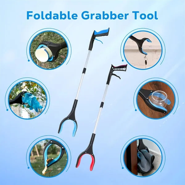 Extra Long Foldable Gripper and Reaching Tool