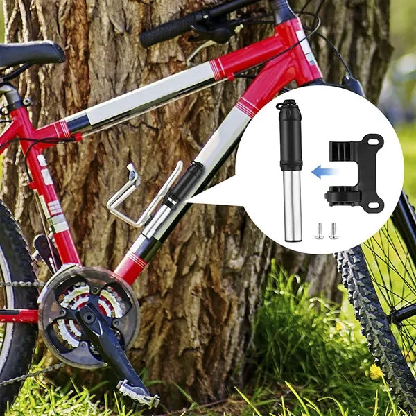 Compact Aluminum Bicycle Pump