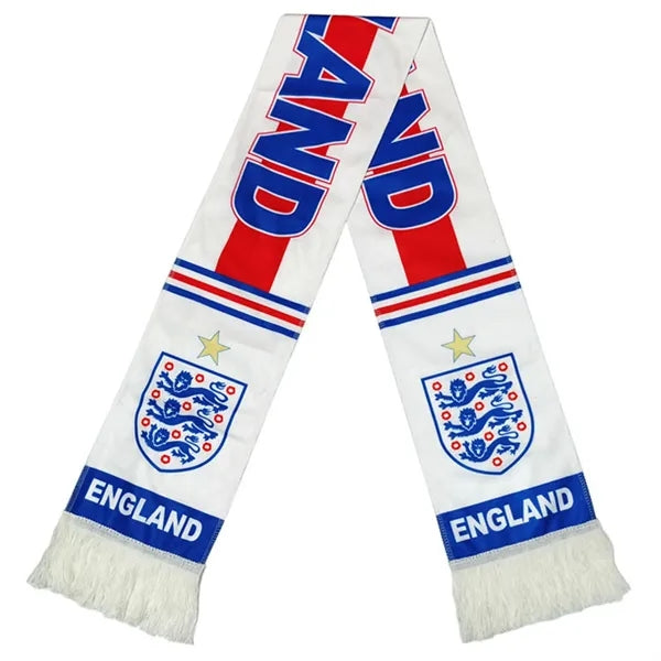 Acrylic Knitted Stadium Sports Scarf With Fringe