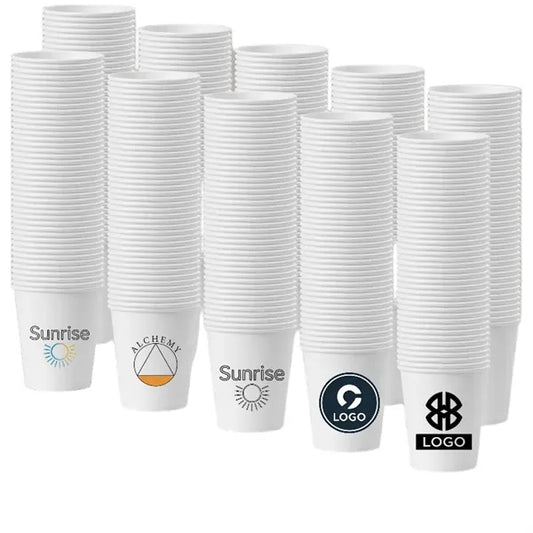 Printed Paper Disposable Hot Drink Cup Coffee Tea