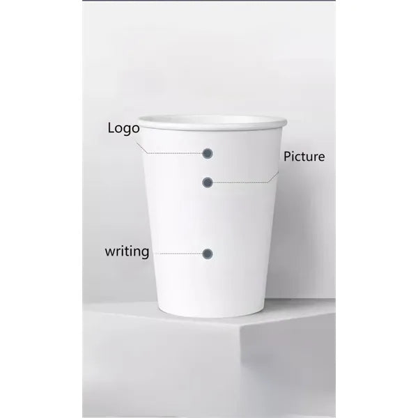 Printed Paper Disposable Hot Drink Cup Coffee Tea