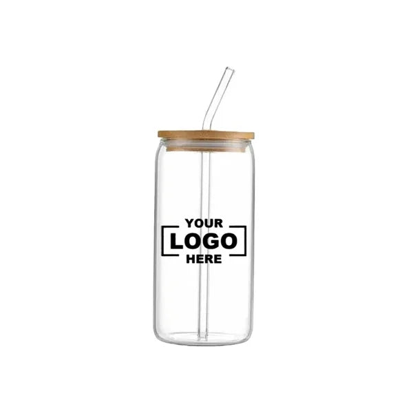 Glass Straw Cup