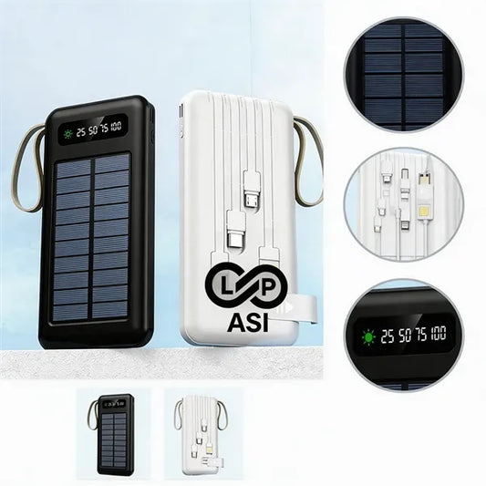 10000mAh Portable Solar Charger Power Bank
