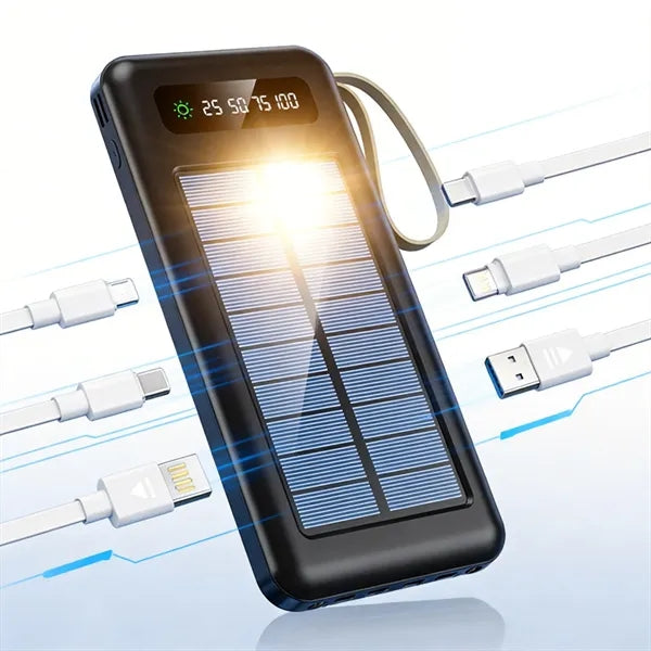 10000mAh Portable Solar Charger Power Bank