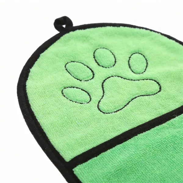 Absorbent Polyester Pet Towel with Hand Pockets