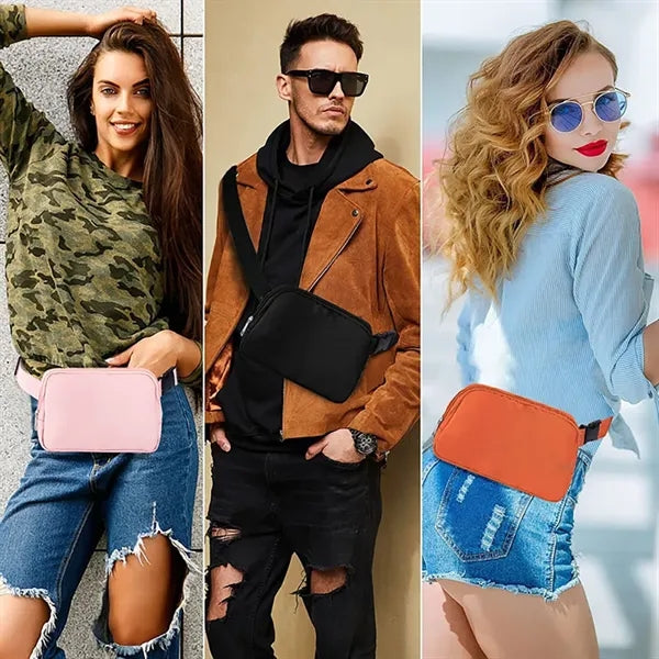Nylon Adjustable Belt Chest Bag