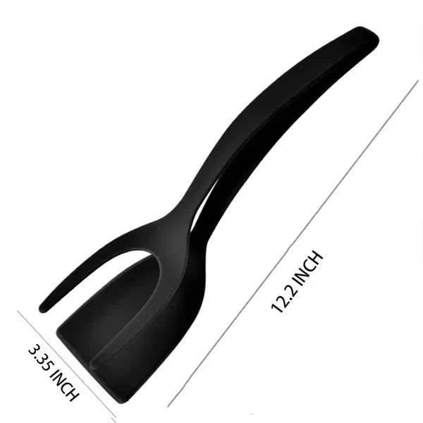 2 In 1 Flip Spatula Tongs