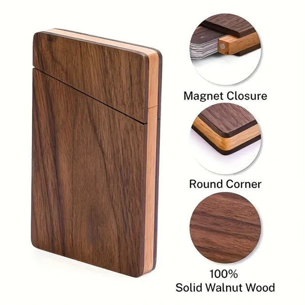 Wood Business Card Holders