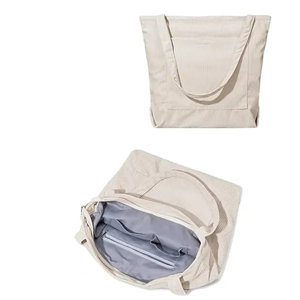Corduroy Tote Bag