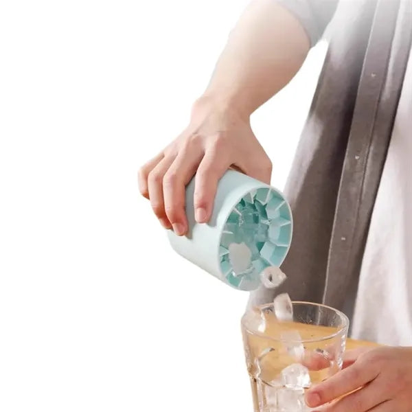 Silicone Ice Cube Tray With Lid