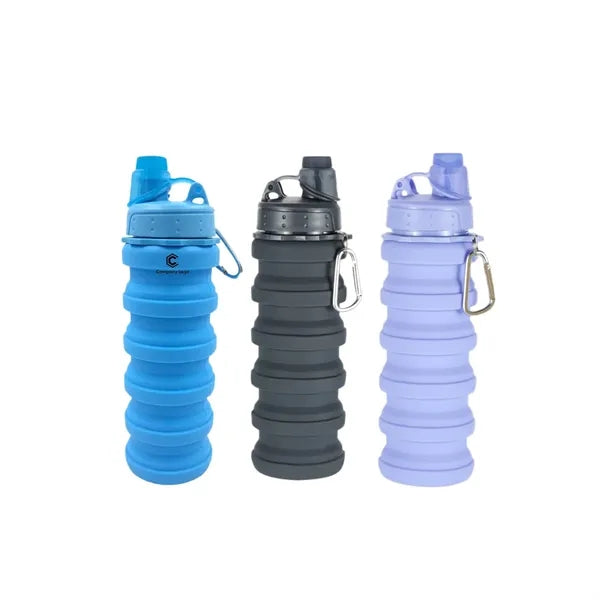 Collapsible Silicone Travel Water Bottle