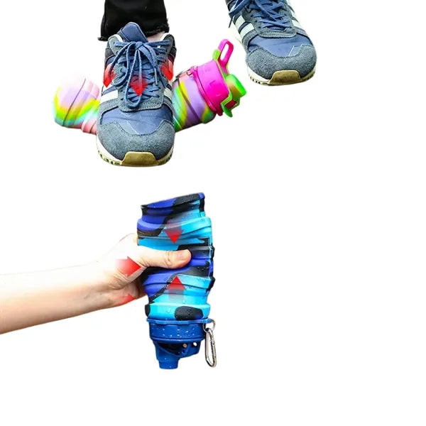 Collapsible Silicone Travel Water Bottle