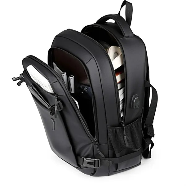 Large Travel Backpack with Luggage Sleeve for Business Trips