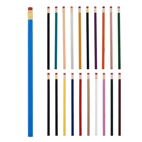 Wooden Pencil with Eraser for Station
