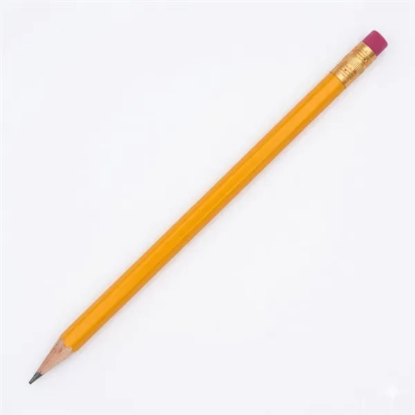 Wooden Pencil with Eraser for Station