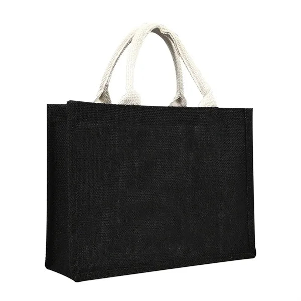 Burlap Jute Tote Bag
