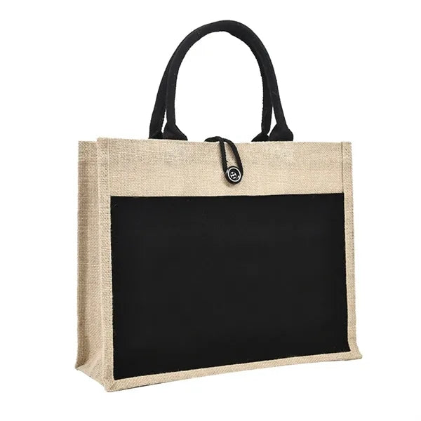 Burlap Jute Tote Bag