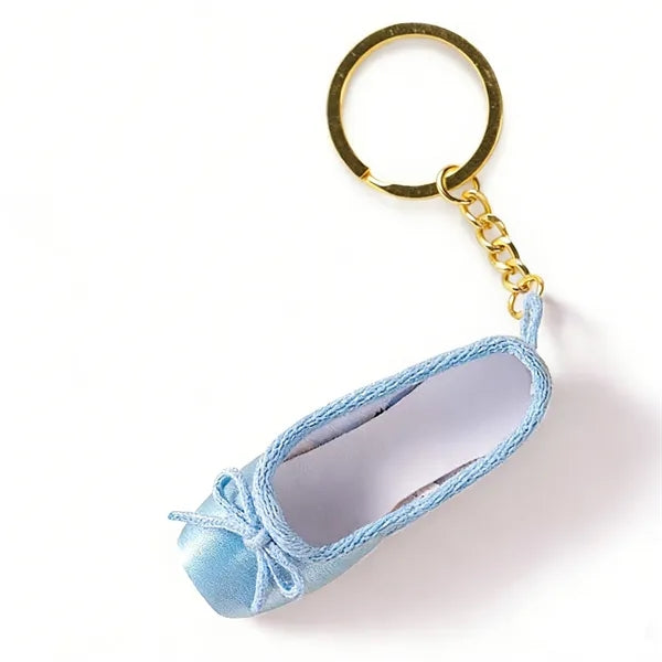 Miniature Pointe Shoe Keychain