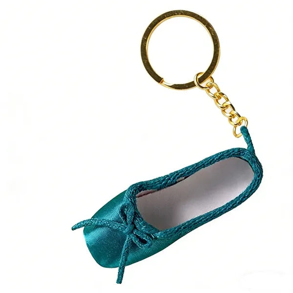 Miniature Pointe Shoe Keychain