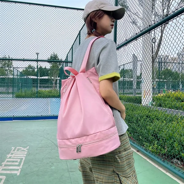 Chic Waterproof Gym Swim Backpack Shoe Pocket