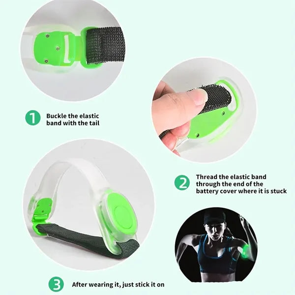 LED Self-luminous Armband with Two Lighting Modes