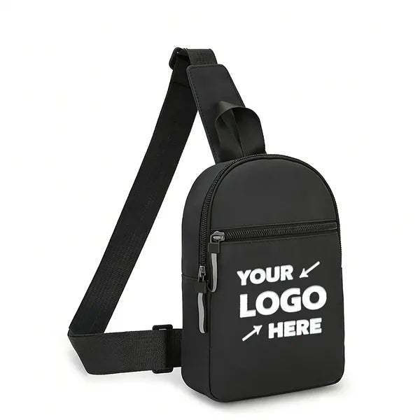 Lightweight Crossbody Sling Bag / Logo /