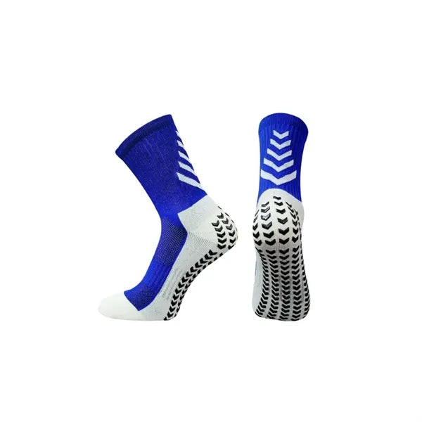 Anti-slip athletic socks